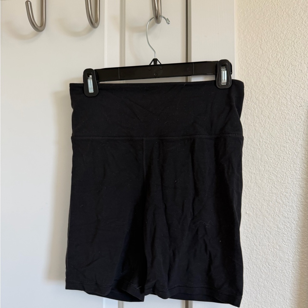 Athleta Black High-Rise Women’s Biker Shorts